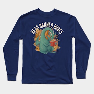 Read Banned Books - Dragon Edition Long Sleeve T-Shirt